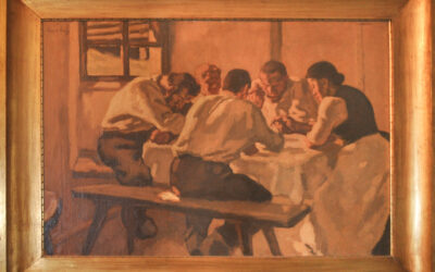 Previously unpublished: Albin Egger-Lienz, „Das Mittagessen“ (Lunch), before 1922